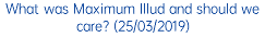 What was Maximum Illud and should we care? (25/03/2019)