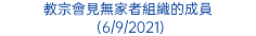 教宗會見無家者組織的成員 (6/9/2021)