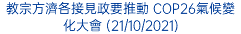 教宗方濟各接見政要推動 COP26氣候變化大會 (21/10/2021)