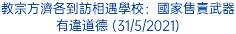 教宗方濟各到訪相遇學校：國家售賣武器有違道德 (31/5/2021)