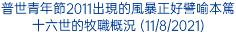 普世青年節2011出現的風暴正好譬喻本篤十六世的牧職概況 (11/8/2021)