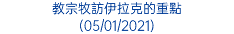 教宗牧訪伊拉克的重點 (05/01/2021)