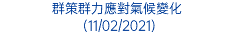 群策群力應對氣候變化 (11/02/2021)