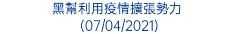 黑幫利用疫情擴張勢力 (07/04/2021)