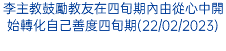 李主教鼓勵教友在四旬期內由從心中開始轉化自己善度四旬期(22/02/2023)