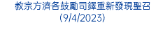 教宗方濟各鼓勵司鐸重新發現聖召(9/4/2023)